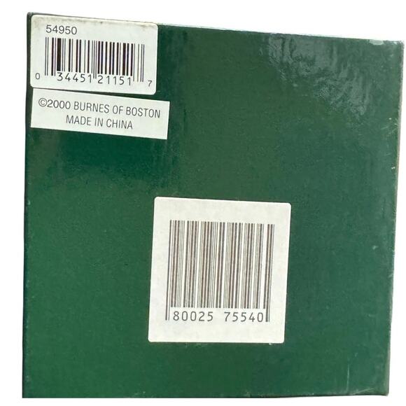 Locket Keepsake Holiday Ornament 2 Photos 2000 Terragrafics Burnes Of Boston - Picture 7 of 8